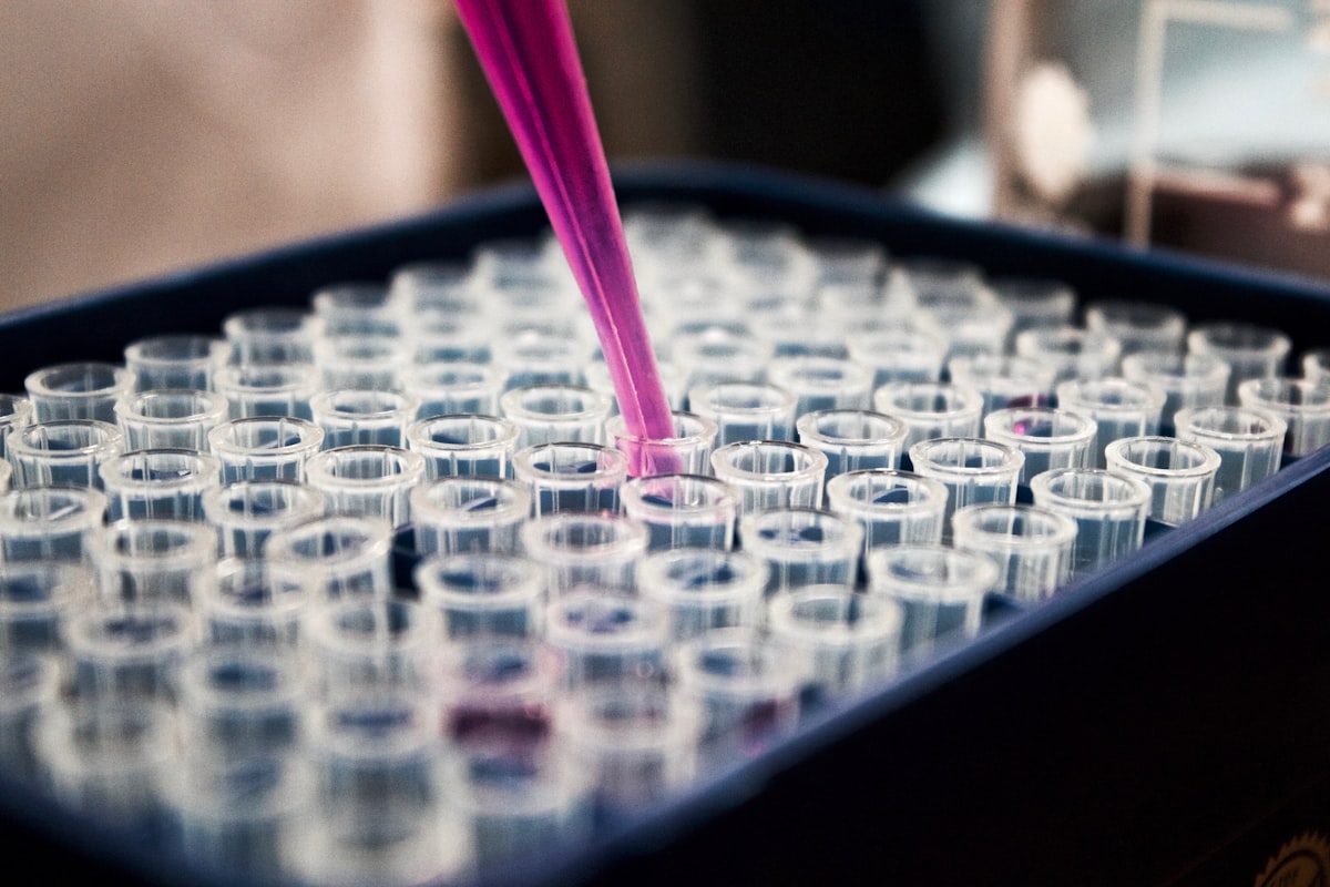 research peptides detail shot